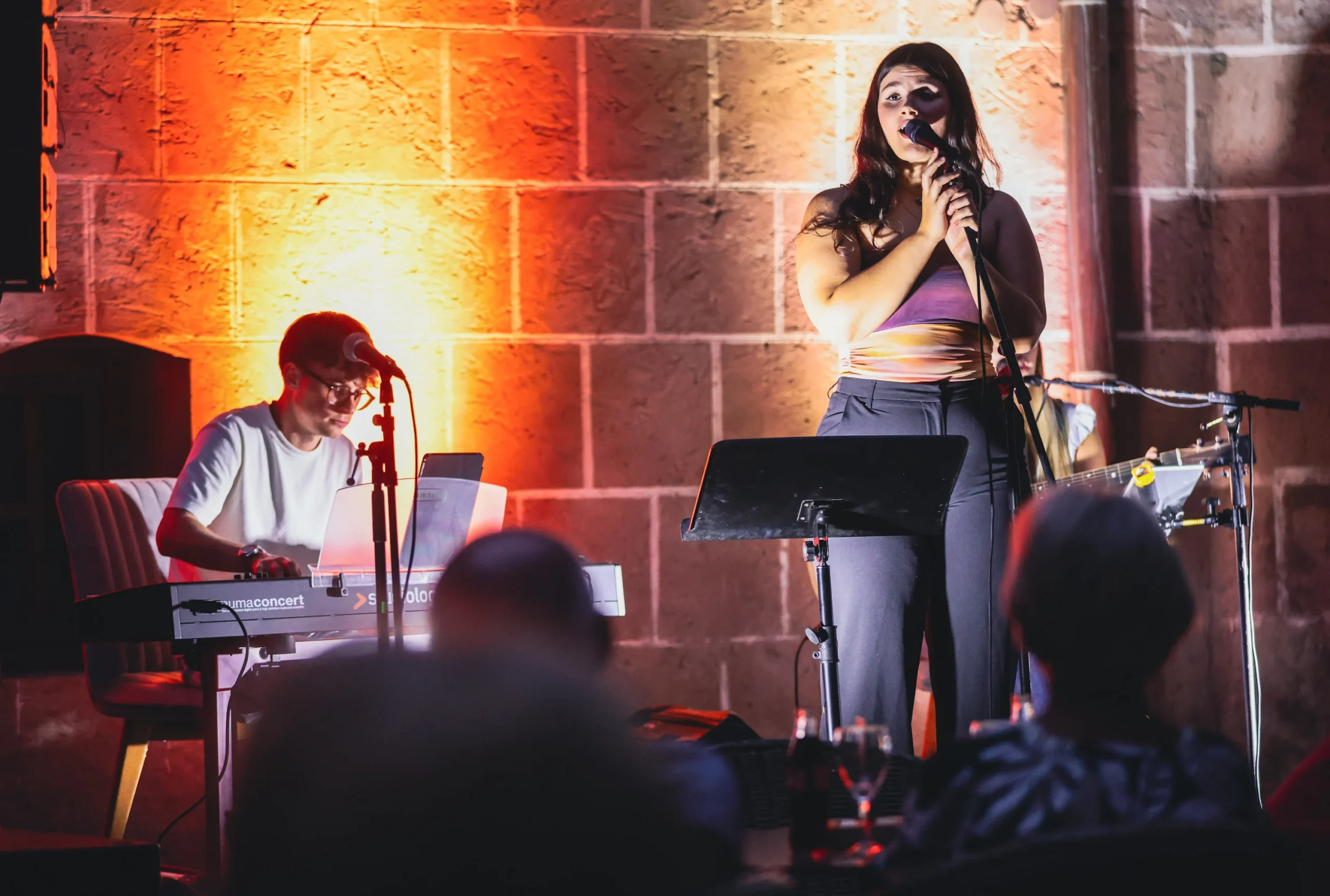 [FOTO] Glazbena večer pod zvijezdama u atriju utvrde Stari grad uz koncert Laure Kovačević