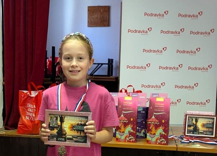 ŠAH – EP MLADIH Nora Ljaljić odlična, nova pobjeda Lare Zagorac