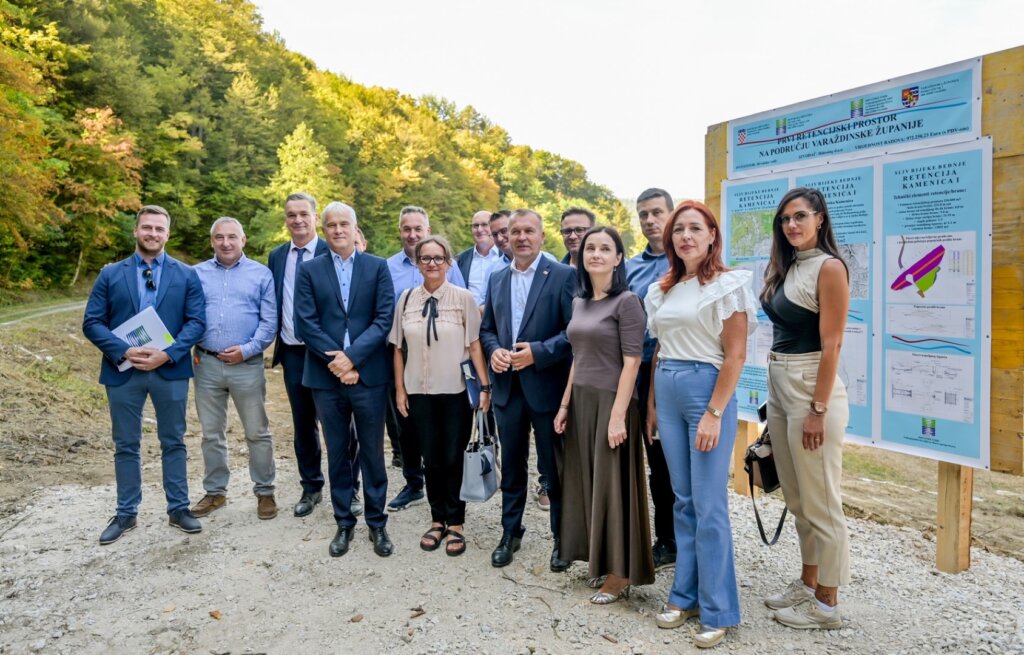 Kod Lepoglave počeli radovi na izgradnji prve retencije u Varaždinskoj županiji s ciljem zaštite od poplava 