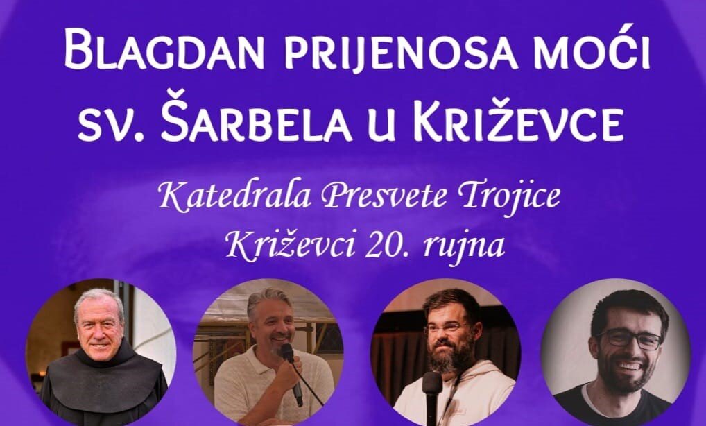 Molitveni duhovni program zajednice sv. Šarbela “Pozvani na budnost” uz proslavu blagdana dolaska moći sv. Šarbela u Križevačku katedralu