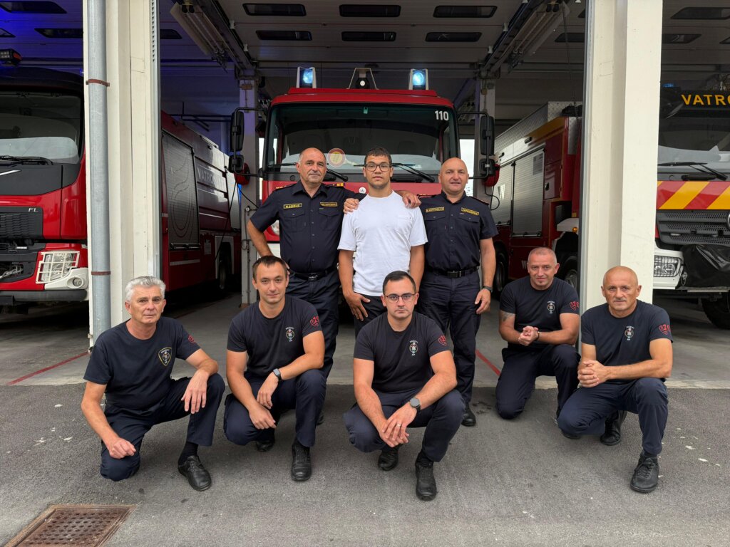 [FOTO] OBARANJE RUKE Rudi Antolić putuje u Bugarsku na Svjetsko prvenstvo, pomogli mu križevački vatrogasci