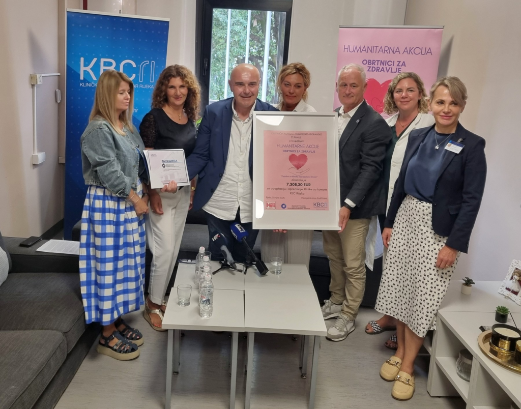Obrtnici pomogli u obnovi riječke Klinike za tumore