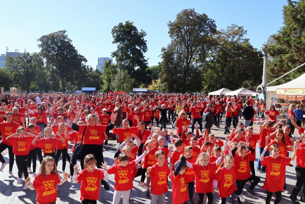 Stotine sudionika Europskog tjedna sporta u Čakovcu zaplesale u ritmu zdravlja