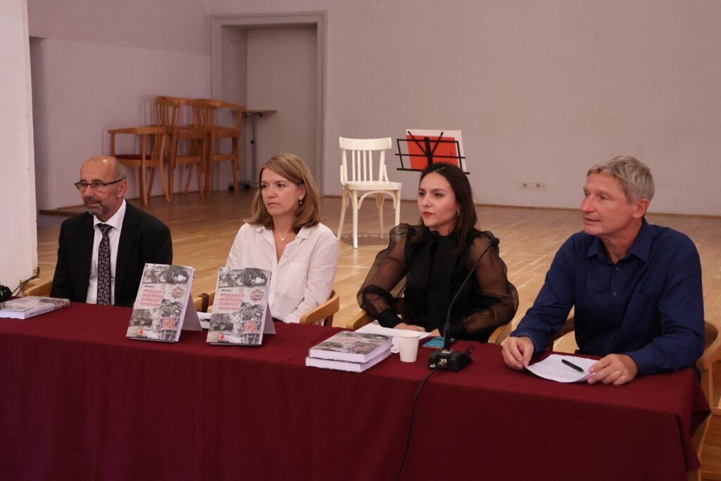 [FOTO] Predstavljena knjiga Julije Jančec „Policajci iz Međimurja u obrani Vukovara“