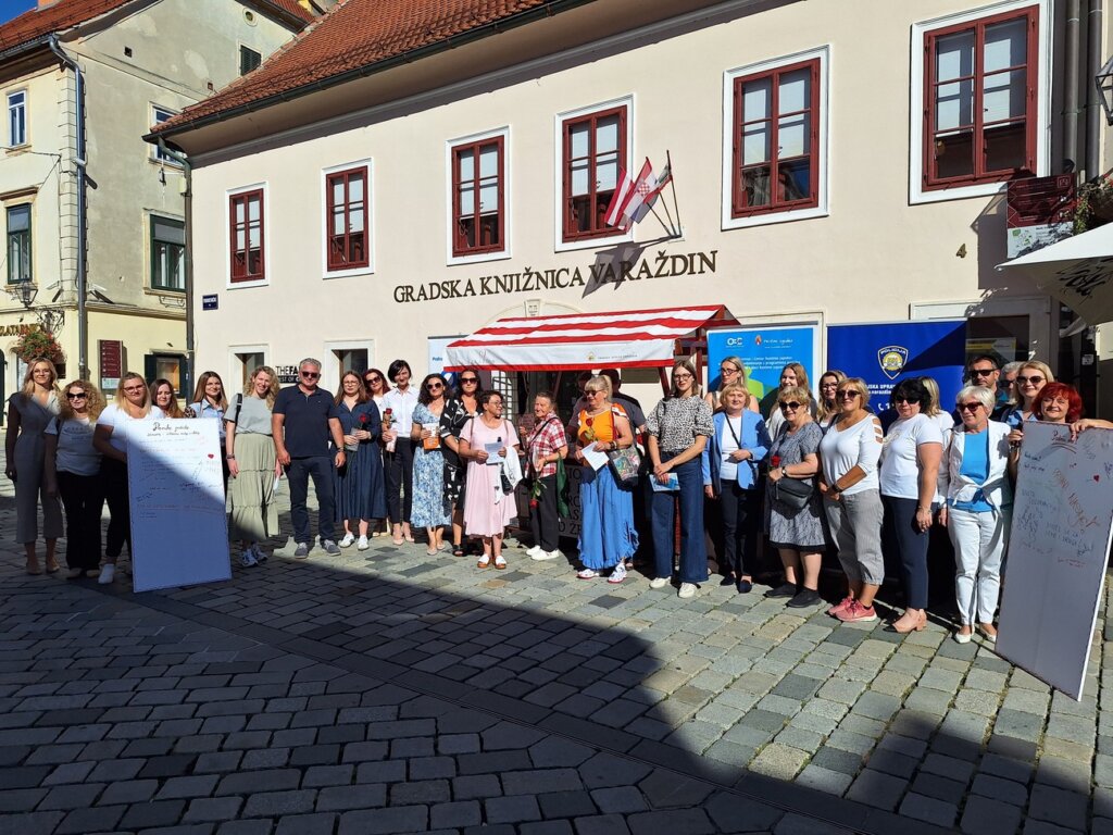 [FOTO] Obilježen Nacionalni dan borbe protiv nasilja nad ženama u Varaždinskoj županiji