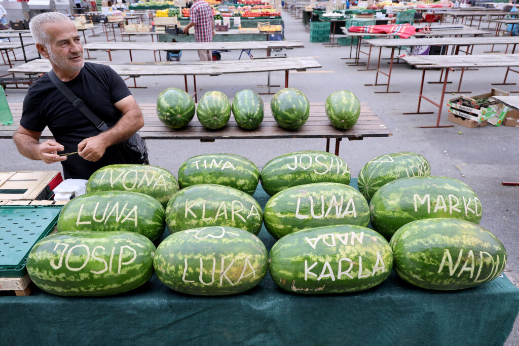 Personalizirane lubenice u ponudi na Dolcu