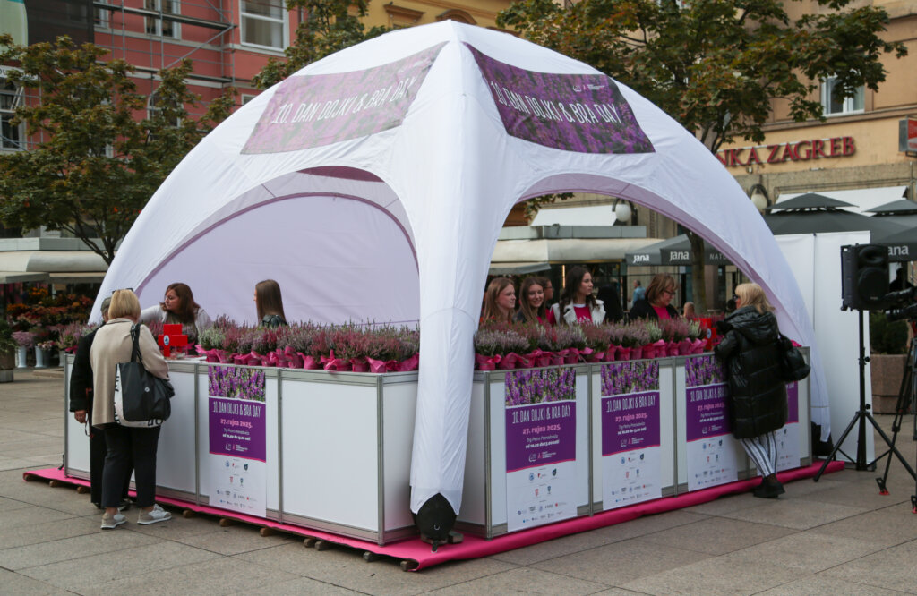 Održana javnozdravstvena akcija Dan dojki& BRA DAY, smrtnost od raka manja za 25 do 30 posto