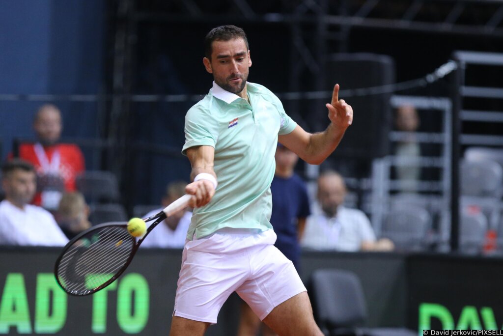 Osijek: Davis Cup, Hrvatska Francsuka, Marin Čilić Arthur Rinderknech