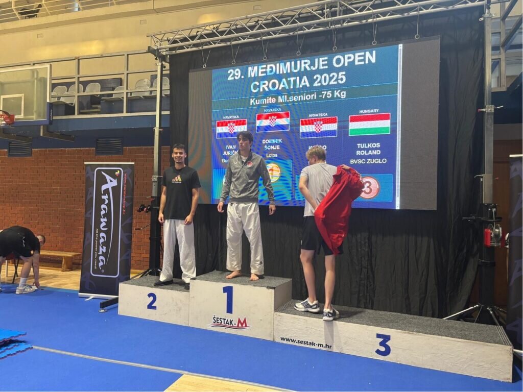 Ivan Juričić osvojio drugo mjesto na međunarodnom karate turniru u Čakovcu