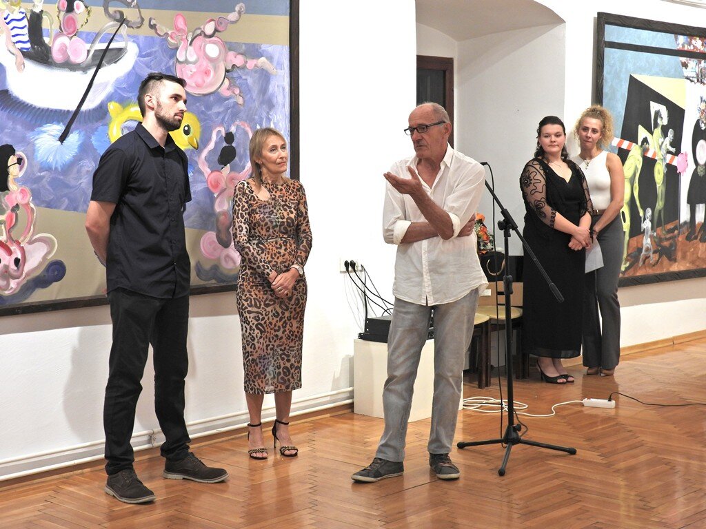 U Muzeju Grada Đurđevca otvorena samostalna izložba slika autora Mihaela Kolarića