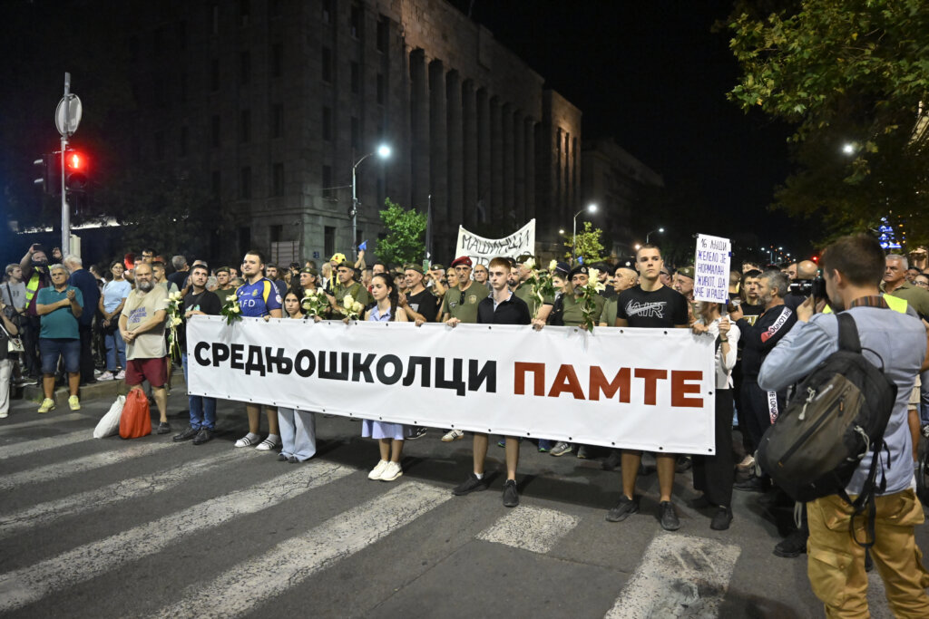 Srbijanski studenti zahtijevaju istragu policijske upotrebe sile