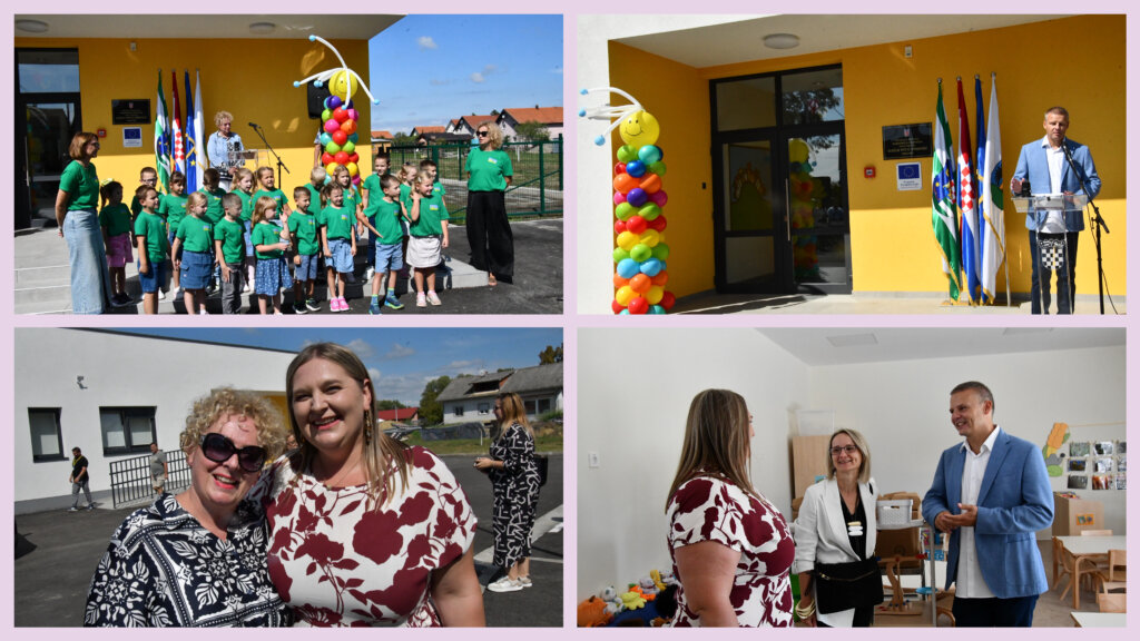 [FOTO/VIDEO] |ˇ”ČUDO” U VRBOVCU U 2025. godini otvoren drugi dječji vrtić, danas je svečano otvoren vrtić u Lonjici, a gradonačelnik Kralj je najavio izgradnju još jednog vrtića, dvorane i škole