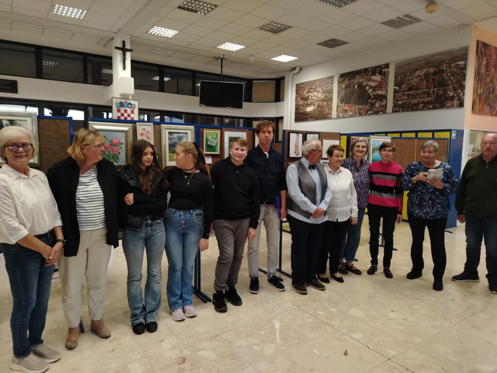 U Srednjoj školi Vrbovec otvorena izložba slika polaznika Škole “Paleta”