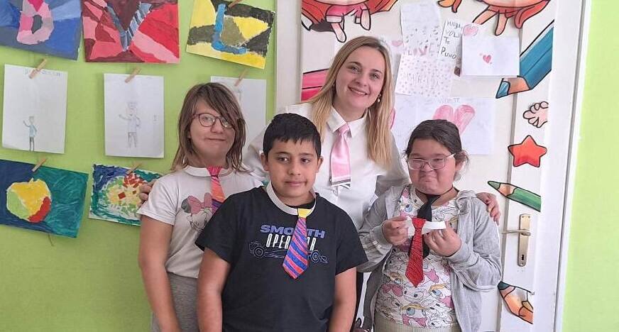 Dan kravate u Odjelima za učenike s teškoćama u razvoju Đurđevac