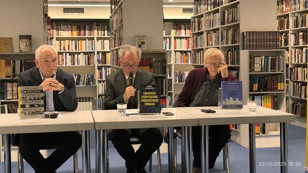 Vrbovčanin Josip Jambrač promovirao knjigu “Europska perspektiva tranzicijskih zemlja” u Zagrebu
