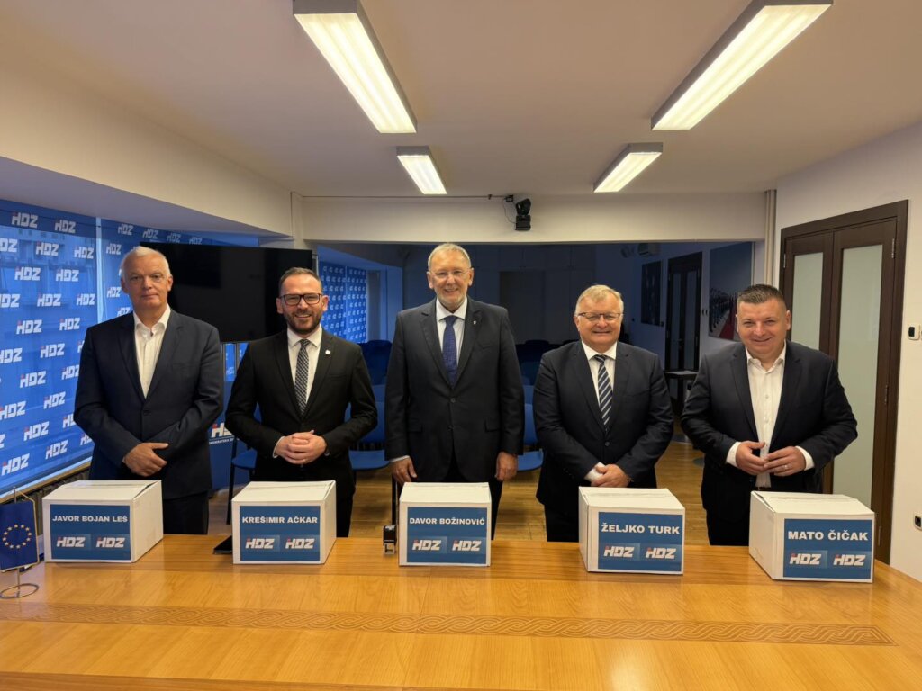 Božinović predao kandidaturu za predsjednika HDZ-a Zagrebačke županije