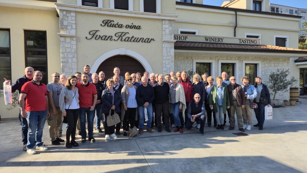 Članovi Udruge vinogradara i vinara Đurđevac posjetili vinske podrume Kvarnera