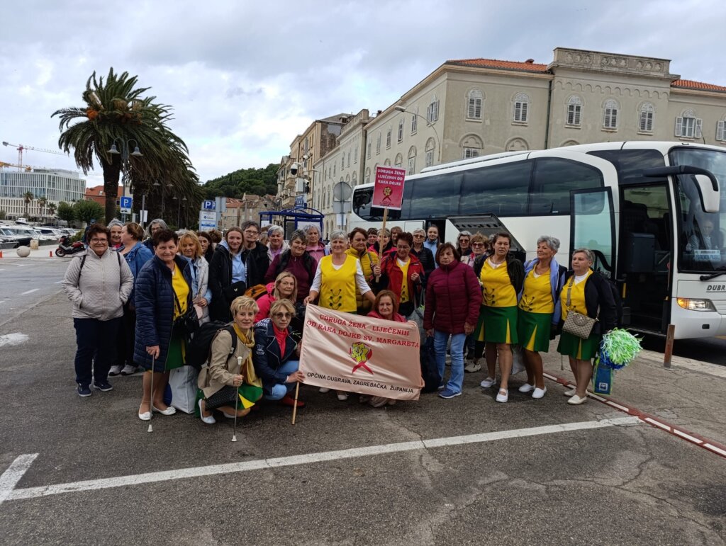 Udruga žena liječenih od raka dojka Sv. Margareta iz Dubrave sudjelovala u humanitarnoj trci u Splitu