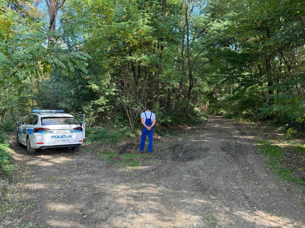 KOD KRIŽEVACA Stablo palo na čovjeka