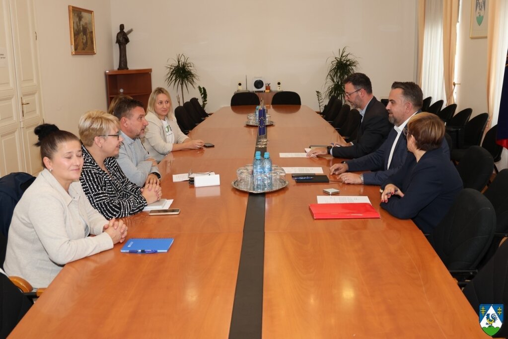 Župan Golubić održao radni sastanak s predstavnicima Hrvatskog zavoda za socijalni rad – područni ured Koprivnica