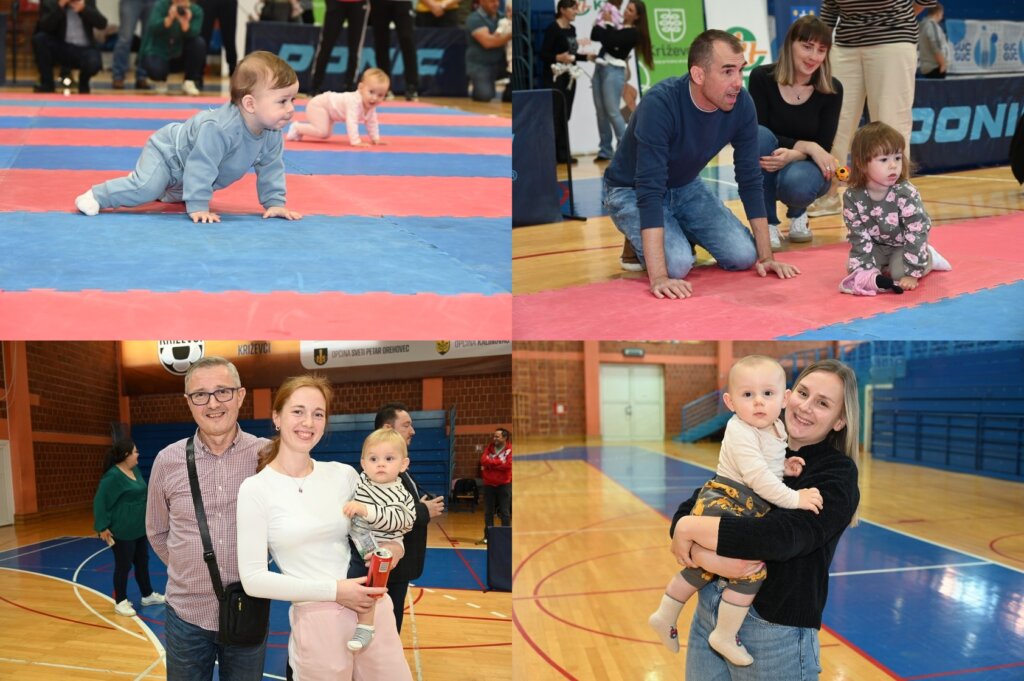 [FOTO] U Križevcima održana utrka beba u puzanju