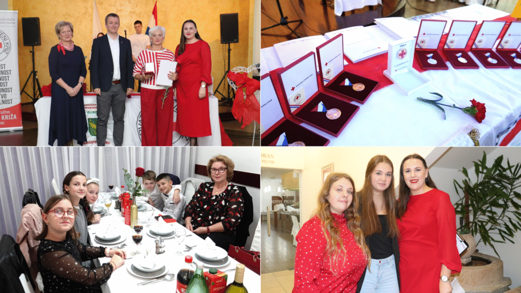 Svečanost povodom Dana dobrovoljnih darivatelja krvi u Đurđevcu: U godinu dana prikupljeno 1298 doza krvi