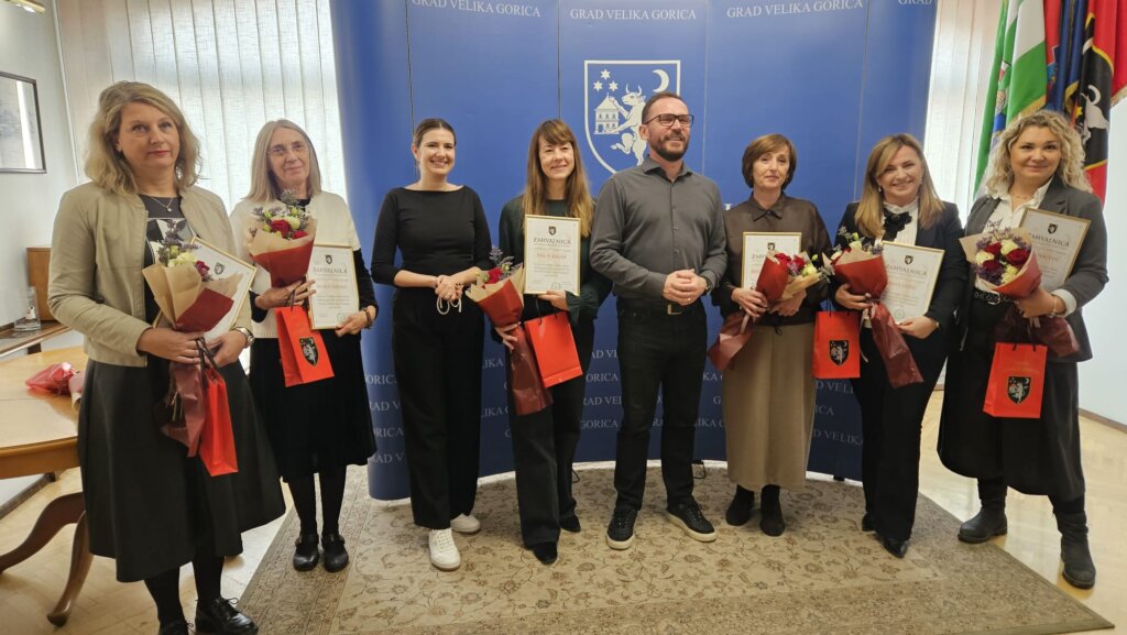 Gradonačelnik Ačkar čestitao nagrađenim odgojno-obrazovnim djelatnicima Velike Gorice