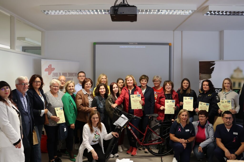 Zavod za javno zdravstvo Međimurske županije proveo novu akciju Pješke ili biciklom na posao