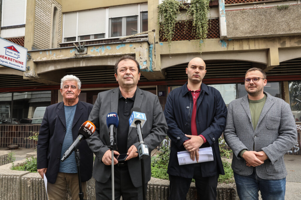 Zagreb: Konferencija Za Medije Nezavisne Liste Tomislava Jonjića