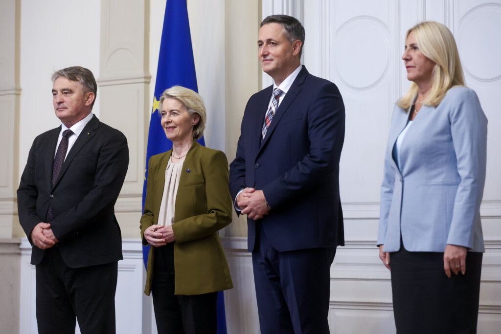 Von der Leyen: BiH može napredovati na putu prema EU uz provedbu reformi