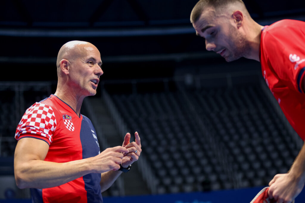 Zadar: Europsko Ekipno Prvenstvo U Stolnom Tenisu, Hrvatska Njemačka