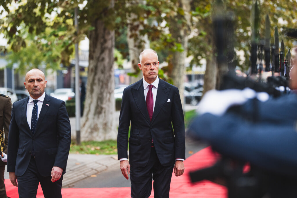 Zagreb: Ivan Anušić Sastao Se S Mađarskim Ministrom Obrane Kristófom Szalay Bobrovniczkyjem