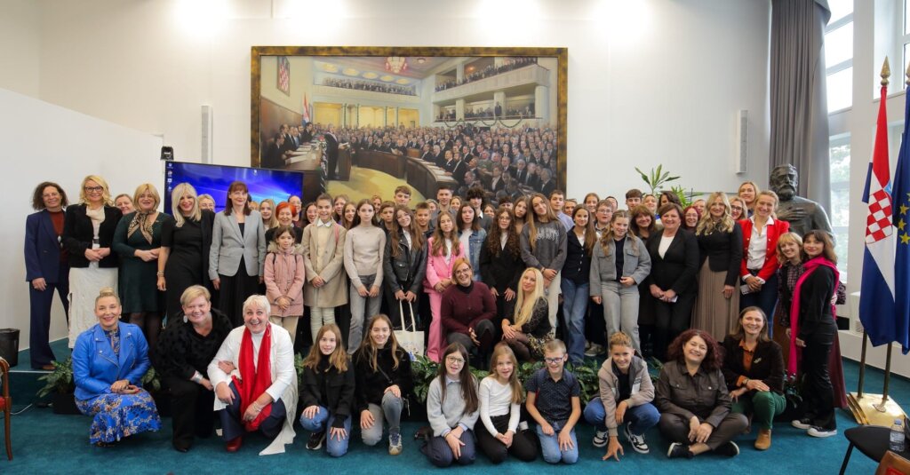 Velikogorički mladi vijećnici aktivni i u Hrvatskom saboru