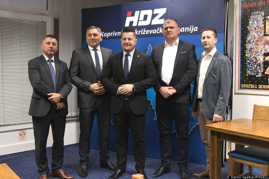 Koprivnica: Predstavljanje Novoizabranog Vodstva Hdz A U Koprivničko Križevačkoj županiji