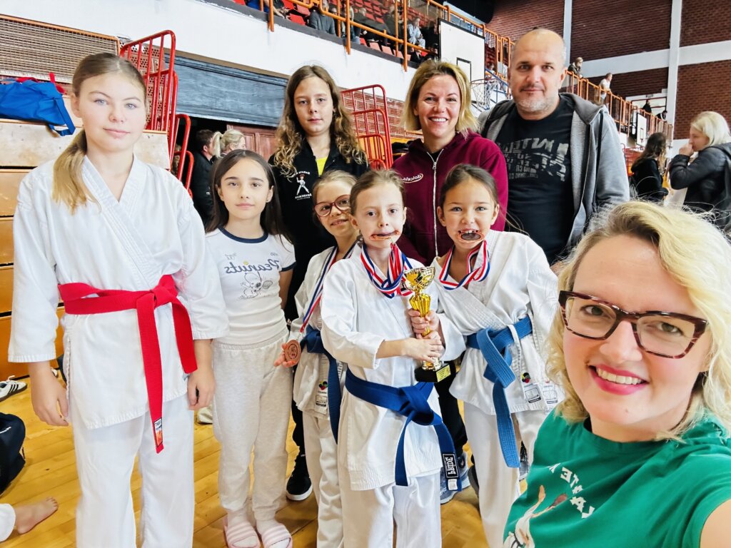 Karate klub Akademija Koprivnica uspješan na memorijalnom turniru u Ivancu