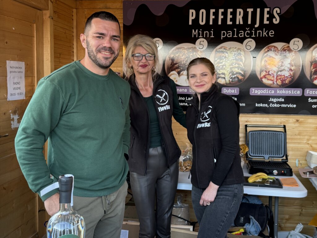 Mini palačinke hit su u križevačkoj sajamskoj gatro ponudi