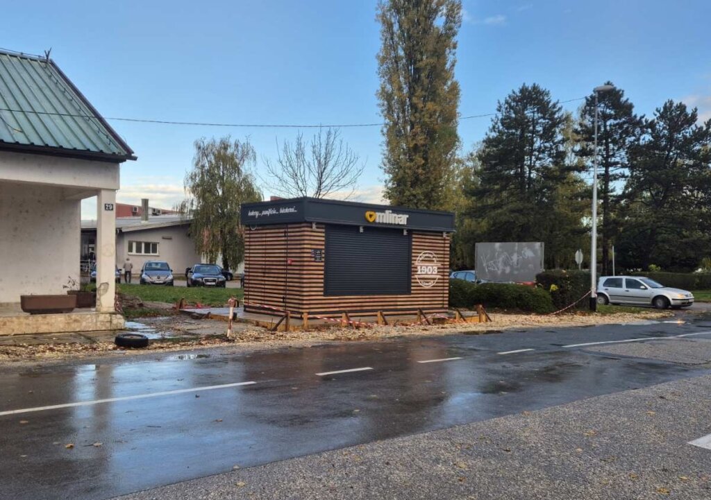 Na ulazu u bivšu križevačku vojarnu prodavat će se kruh i peciva