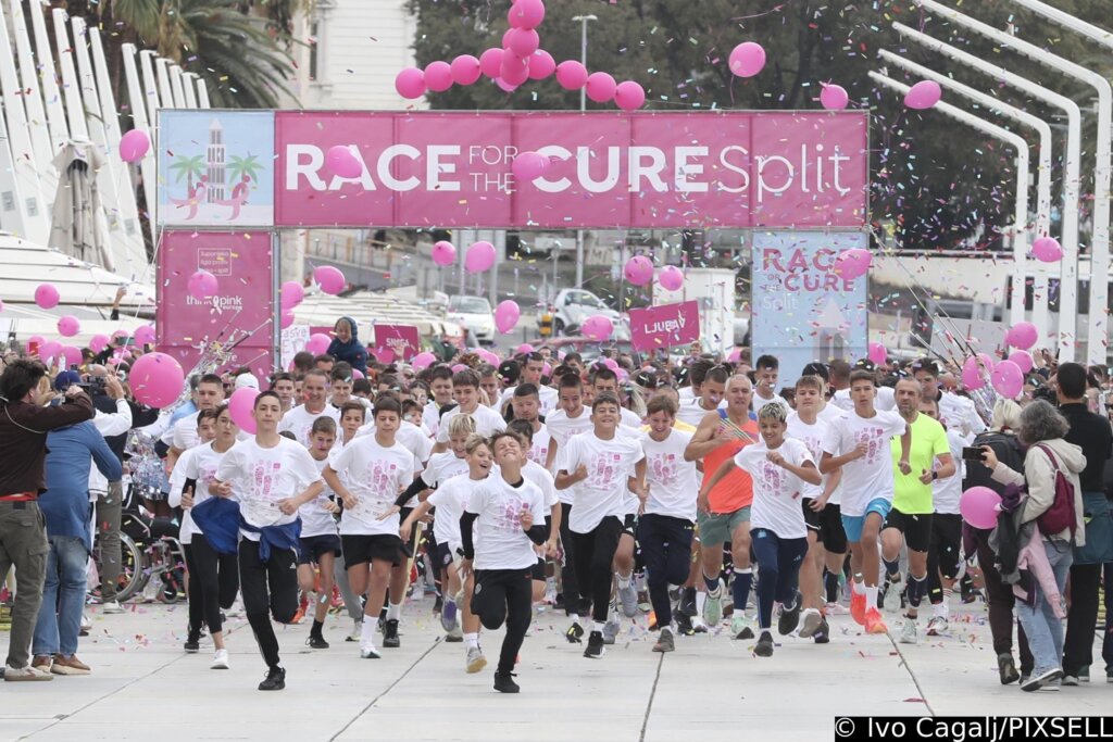 Split: Spličani Trčali I šetali Za Oboljele Od Raka