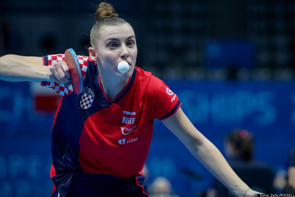 Zadar: Europsko Ekipno Prvenstvo U Stolnom Tenisu: Hrvatska Italija (žene)