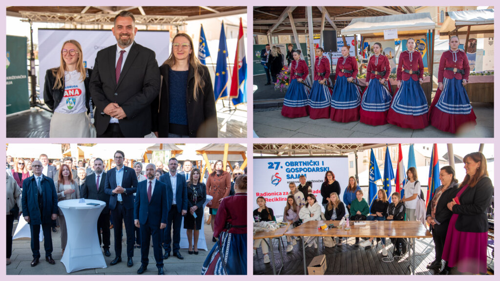 [FOTO/VIDEO] U Križevcima svečano otvoren 27. Obrtnički i gospodarski sajam Koprivničko-križevačke županije