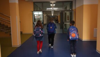 škola Ilustracija Djeca Učenici