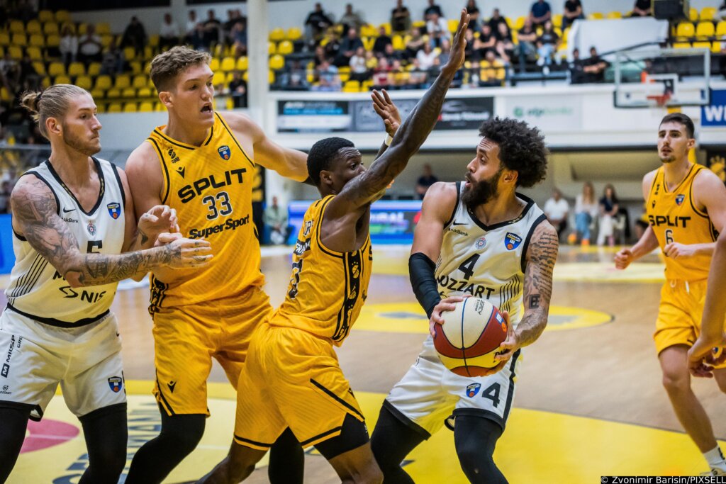 Split: Košarkaška Utakmica Između Kk Split I Kk Partizan