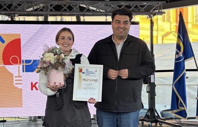 Štand Dizajn&N najljepši na Obrtničkom i gospodarskom sajmu u Križevcima