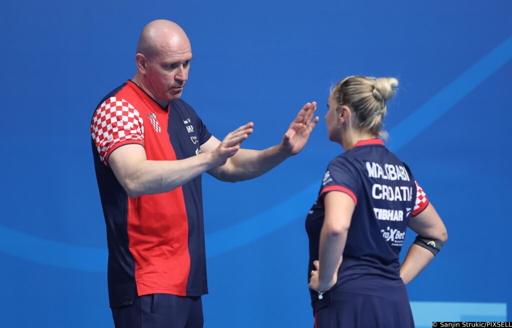 Zadar: Europsko Prvenstvo U Stolnom Tenisu: Hrvatska Engleska (žene)