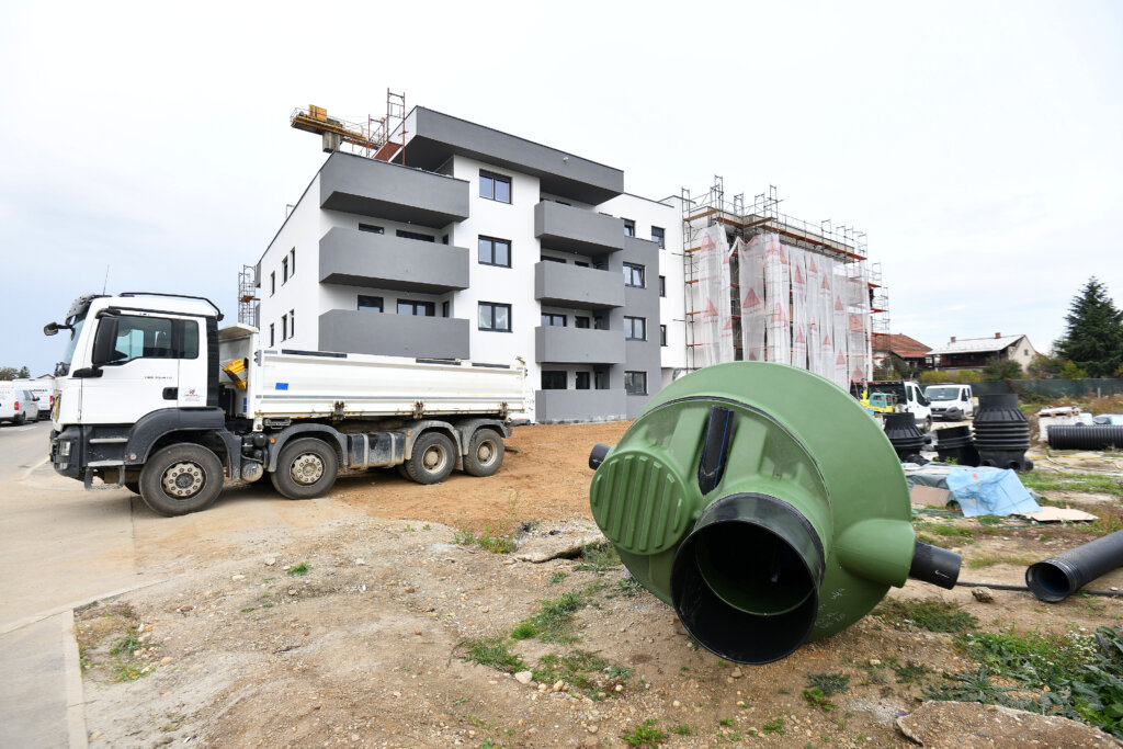 Varaždin: Prva zgrada u novom POS naselju pred završetkom