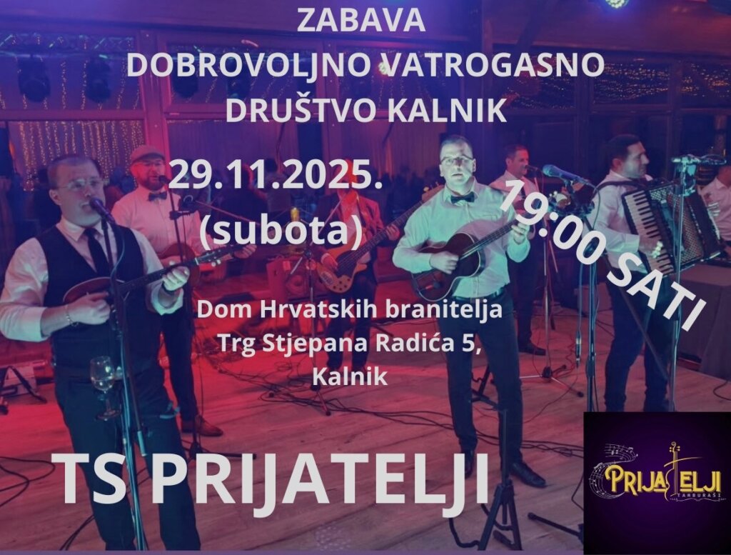 DVD Kalnik organizira memorijalni vatrogasni kup “Ivan Kemenović, Luka Marković” i veliku zabavu