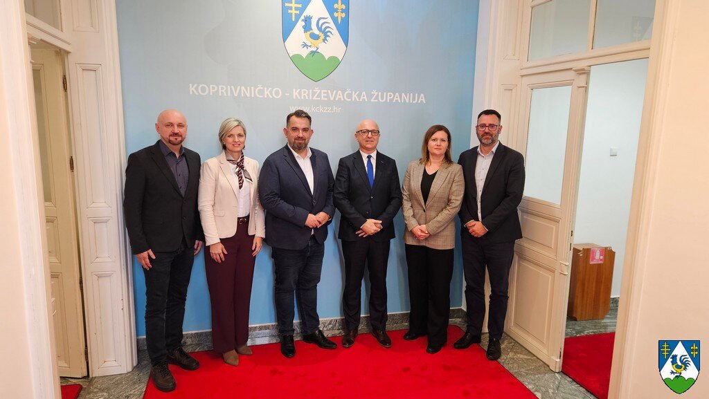 Rektor i prorektor Sveučilišta Sjever posjetili Županijsku upravu, razgovaralo se o snažnijem povezivanju i suradnji