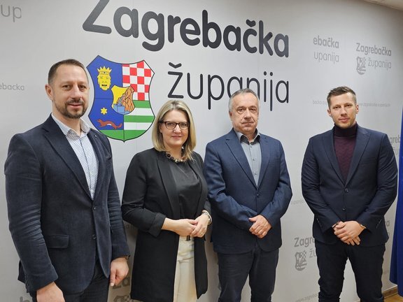 Predsjednica Hrvatskog nacionalnog vijeća u Republici Srbiji Jasna Vojnić u posjetu Zagrebačkoj županiji 