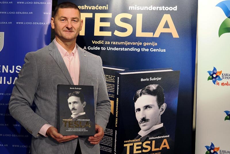„Neshvaćeni Tesla“ Borisa Šušnjara je knjiga koja razbija mitove o geniju