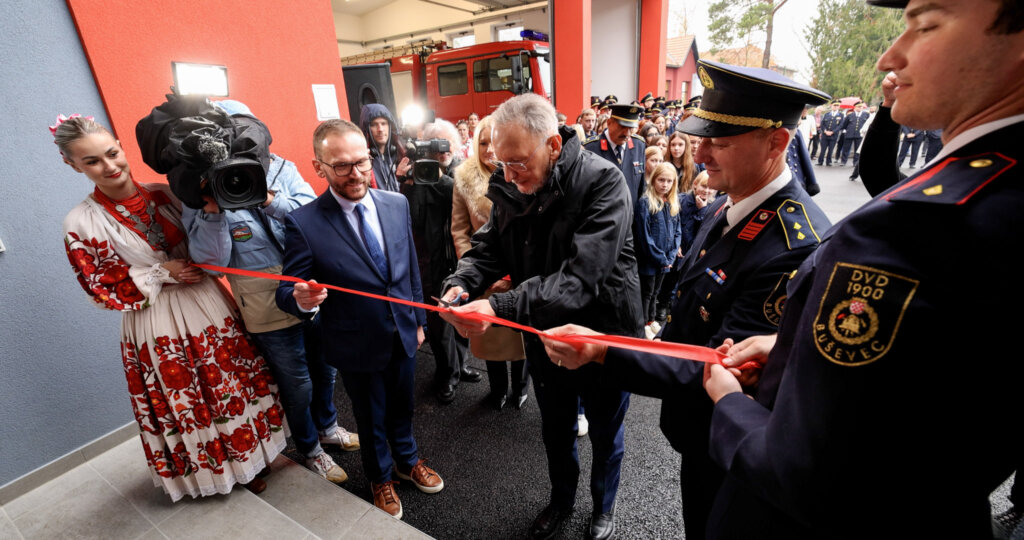 U Buševcu otvoren novi vatrogasni dom, najveći u Hrvatskoj